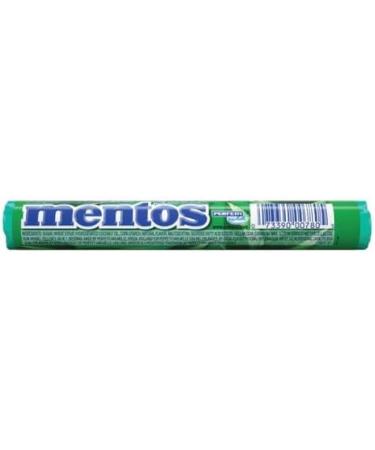 Mentos Rolls - Chewy Dragees Sweets (Spearmint 30 Pack) Delicious Tasty And Twisty Treat Gift Hamper For Birthday Christmas Sold By Kidzbuzz - Buy Online on GoSupps.com
