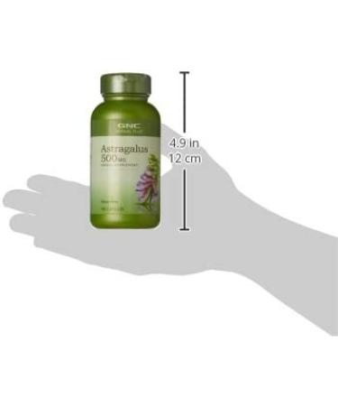 GNC Herbal Plus Astragalus 500mg Capsules for Immune Support & Anti-Aging - 100 Count - Buy Online on GoSupps.com