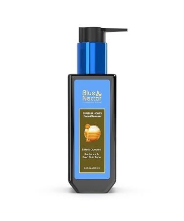 Ayurvedic Tan Removal Face Wash for Glowing Skin | Honey Aloe Vera Detan Face Wash for Dry Skin Oily Skin and Combination Skin (8 Herbs 3.38 Fl Oz)