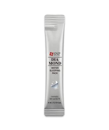 SNP Diamond Water Sleeping Pack | Hydrating Overnight Face Masks | Brightening & Tightening Skincare for All Skin Types | Korean Beauty | 20 Pack - Buy Online on GoSupps.com