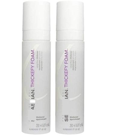 Sebata Thickefy Foam Weightless Flexible Styler 6.8 oz (2pack)