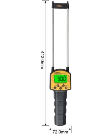 Grain Moistures Meter Digital Moistures Meter Smart Sensor Use for Corn Wheat Rice Bean Wheat Flour Fodder Rapeseed Seed - Buy Online on GoSupps.com