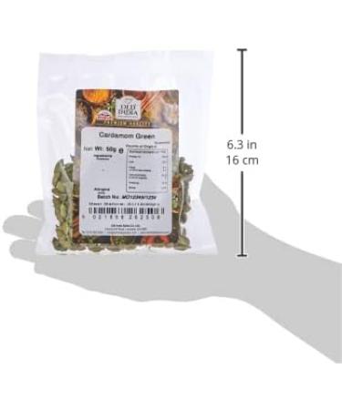 Old India Cardamom Green 50g - Premium Quality Spice (Pack of 1) - Buy Online on GoSupps.com