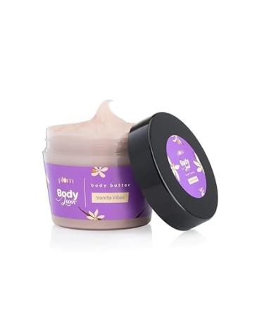 Buy P_lu_m BodyLovin Vanilla Vibes Body Butter - Intense Moisture for Dry Skin | Non-Greasy & Quick Absorbing Shea Butter Cream (200g) | Warm Vanilla Fragrance - Buy Online on GoSupps.com