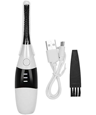 Heated Eyelash Curler 3 Gears Adjustable Temperature USB Charging Digital Display Quick Heating Travel Eyelash Curler for All Eyes - Buy Online on GoSupps.com