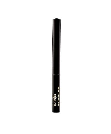 Babor make -up liquid eyeliner deep black intense black liquid eyeliner quickly drying applying precise shiny finish 1 ml