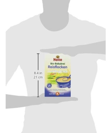 Holle Organic Baby Porridge Rice Flakes - 3 Pack (750g) | Healthy Infant Food | International Shipping - Buy Online on GoSupps.com