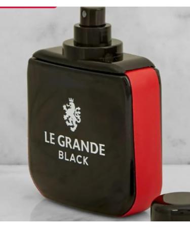 LE GRANDE Men's Cologne 3.4 Oz EDT Spray Black Eau de Toilette - 100ml - Buy Online on GoSupps.com