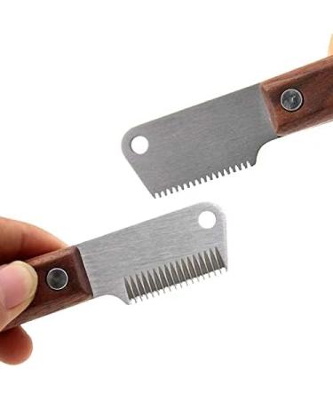 Wenfousemo 1Pcs Dog Stripping Knife Professional Dog Stripping Tool Pet Deshedding Tool Pet Grooming Tool Pet Stripping Tool for Pet - Buy Online on GoSupps.com