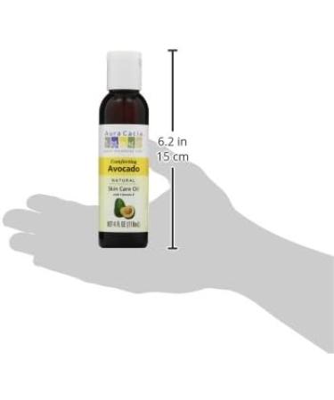 Aura Cacia Avocado Skin Care Oil - GC/MS Tested Purity | 118ml | Premium Quality for Healthy Skin - Buy Online on GoSupps.com