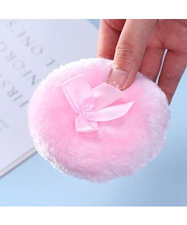 Makeup Sponge Professional Round Cosmetic Villus Soft Plush Powder Puff Sponge Talcum Powder Makeup Cosmetic Makeup Beauty Tools Makeup Sponge Holder(Coffee) - Buy Online on GoSupps.com