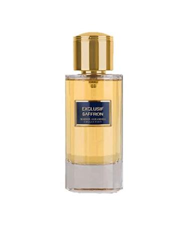 dk ALHAMBRA EXCLUSIF SAFFRON 100ml | LUXURY LONG LASTING FRAGRANCE | PREMIUM IMPORTED FRAGRANCE SCENT FOR MEN AND WOMEN | PERFUME GIFT SET | ALL OCCASION (Pack of 1)