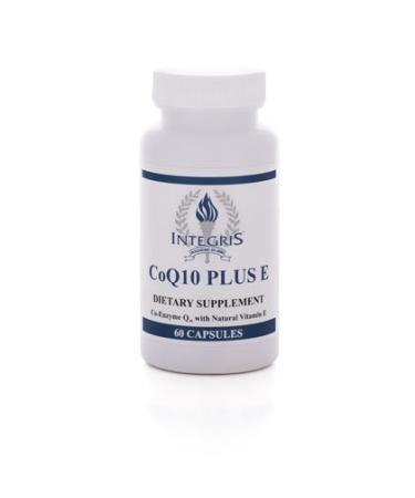 CoQ10 100mg Plus Vitamin E 100iu 5mg Bioperine Integris - 60 caps