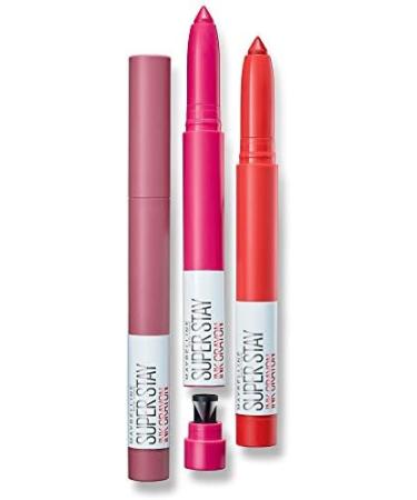 Maybelline Lipstick Superstay Matte Ink Crayon Longlasting With Precision Applicator 30 Seek Adventure 1 Count Pack Of 1 30 Seek Adventure 1 count (Pack of 1) - Buy Online on GoSupps.com