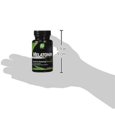 Nutrakey Melatonin 100 Capsules - Natural Sleep Aid for Restful Nights - Buy Online on GoSupps.com