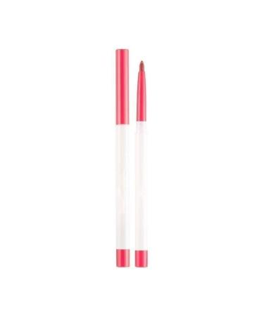 BADALO Extremely fine waterproof eyeliner pen for ultra-fine long-lasting smudge-proof pink eyeliner for female beginners (size: 2 Coconut Apricot White)