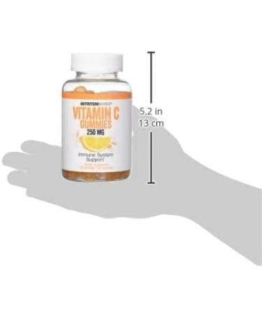 NutritionWorks Vitamin C 250 mg Gummies Supports Immune Health Packed with Potent Antioxidants 60 Gummies - Buy Online on GoSupps.com