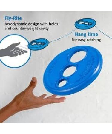 ROGZ RF01-C Red Flying Object Dog Throwing Disc Toy | Durable Frisbee for Dogs | Perfect for Outdoor Play - Buy Online on GoSupps.com