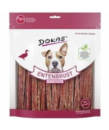 Dokas Dog Duck Breast Strips for Dogs - 6 x 500 g