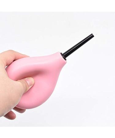MIVAIUN 225ml Bulb Douche Set with 2 Reusable Nozzles, Hose, and Storage Bag - Pink Silicone Douche Kit for Comfortable Washing and Cleaning - Buy Online on GoSupps.com