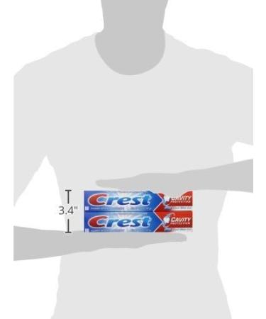 Crest Cavity Protection Gel Toothpaste - 6.4 oz (2 Pack) | Buy Online | International Shipping Available - Buy Online on GoSupps.com