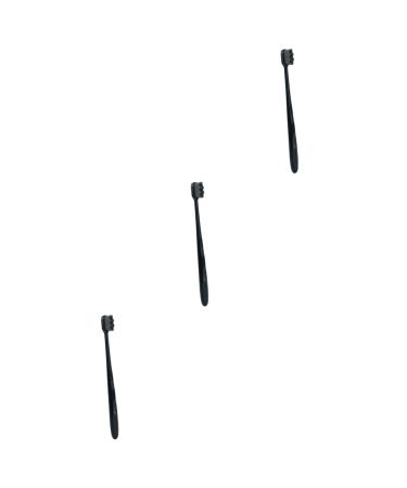 Minkissy children's toothbrushes soft bristles toothbrushes for children toothbrush for sensitive gums toothbrush cleaning tool mouth cleaning mouth tool dental floss coal travel 3