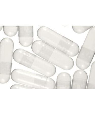 200 Size 0 Clear Empty Gelatin Capsules Gelatine Hard Pill Cases Self Fill - Buy Online on GoSupps.com