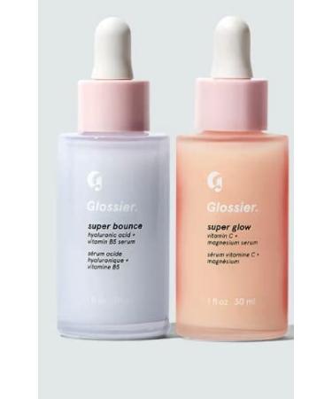 Glossier Serum Duo: Super Bounce + Super Glow - Buy Online on GoSupps.com