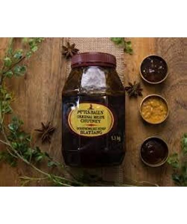 Mrs H.S.Ball's Original Chutney 1.1Kg - Pack of 2 | 38.8 Fl Oz x 2 - Authentic South African Condiment - Buy Online on GoSupps.com