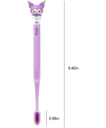 Shop Cute Purple Figure Toothbrush - 1 Count | International Shipping Available - Buy Online on GoSupps.com