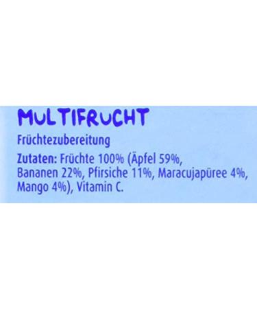 Bebivita Multifruit Puree Pack of 4 (4 x 90g) - Nutritious Baby Food for International Shipping - Buy Online on GoSupps.com