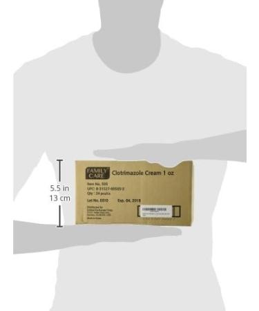 Family Care Clotrimazole Antifungal Cream - Athletes Foot, Jock Itch & Ringworm Treatment (24 Pack) - 1 Tube Per Pack - Buy Online on GoSupps.com