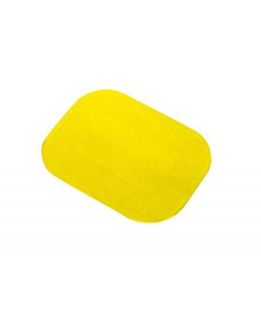 Dycem Non Slip Rectangular Pad 35 x 25 cm Yellow Precut Adhering Pad Grip Assistance Non-Toxic Prevents Objects From Sliding or Rolling Ideal for Cups Plates & Eating Utensils Yellow 35 x 25 cm - Rectangular