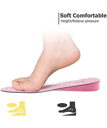 YTYZC Women Light Height Increased Insoles 1.5cm Beige - EU 39-40 (245MM) - Buy Online on GoSupps.com