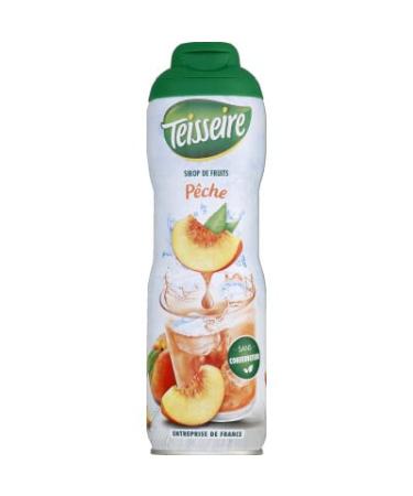 Teisseire Peach Syrup, The 60cl bottle