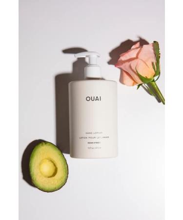 OUAI Hand Wash and Hand Lotion Set - Moisturizing and Exfoliating with Jojoba Esters, Avocado, and Rosehip Oils - Dean Street Scent - 16oz x 2 - Buy Online on GoSupps.com