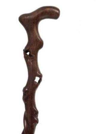 Wooden Cane Solid Walking Stick Crutch Walking Cane Mahogany Solid Wood Old Man Fashion for Men/Women/Seniors for Elderly Seniors - Buy Online on GoSupps.com