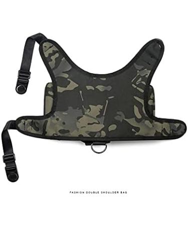 Dog Saddle Bags Adjustable Dog Shoulder Bag Saddle Bag Harness Backpack with Reflective Tape for Hiking Walking Camping for Medium & Large Dog (L Black) L Black - Buy Online on GoSupps.com