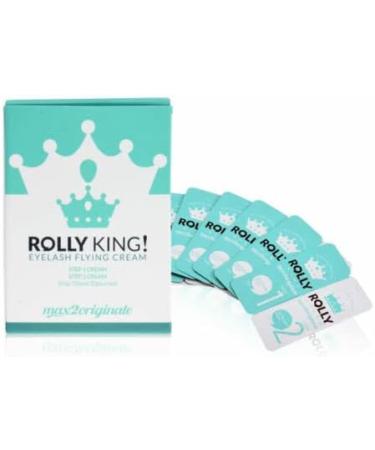 Rolly King Perm Step 1 & 2 for Eyelash & Brow Lamination - 10 Sachets Box - Professional Grade - Buy Online on GoSupps.com