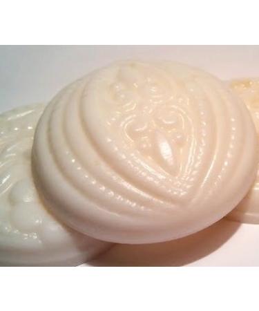 1889 Beauty 5 Pk Guest Soaps - Goatmilk & Shea Butter - White Floral Fragrances To Choose From (Honeysuckle)