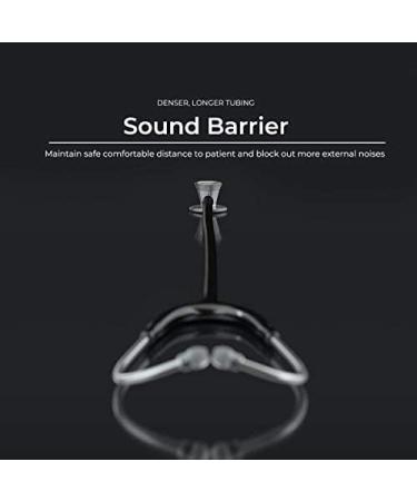 MDF Instruments Poseidon Blackout ProCardial Stethoscope - Lightweight Titanium Adult Dual Head Limited Edition | Shop Internationally - Buy Online on GoSupps.com