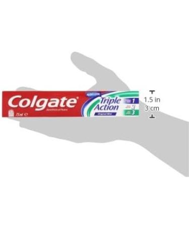  Colgate Colgate Triple Action Toothpaste 75ml - Buy Online on GoSupps.com