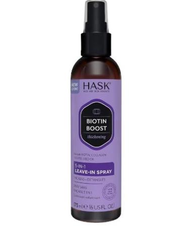 Newly Biotin Boost Thickening five in one uses Leave-in Spray 6 fl oz (1 Pack Packaging May Vary)