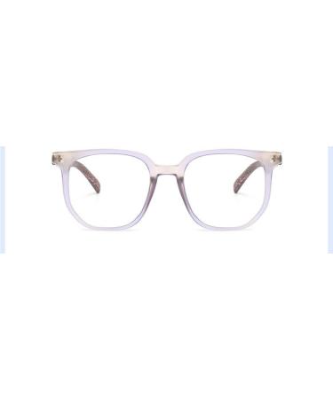 Parwana Large Square Reading Glasses - Oversized Anti-Blue Light & UV Protection - Fashionable +350 Blue Computer Readers - Buy Online on GoSupps.com