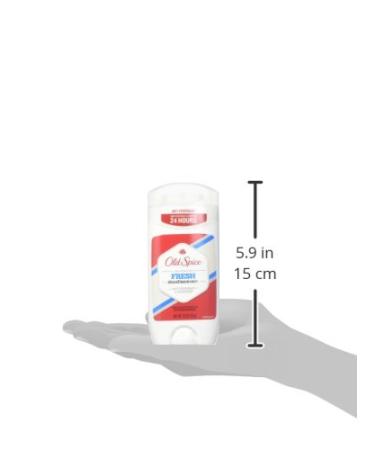 Old Spice High Endurance Antiperspirant Invisible Solid Fresh 3 Oz - Pack of 3 - Buy Online on GoSupps.com