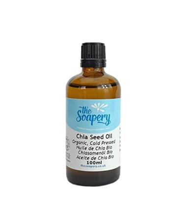 Chia Seed Oil Organic Cold Pressed 100ml - 100% Pure