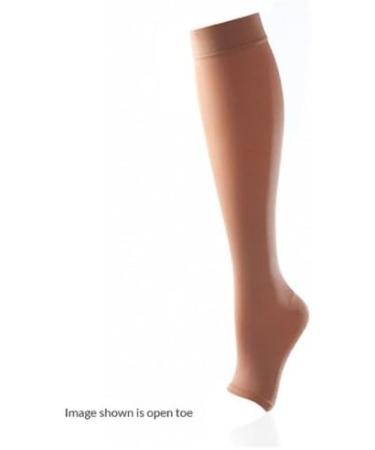 activa Class 2 Below Knee Support Stockings Open Toe X-Large - Closed Toe Black - Buy Online on GoSupps.com