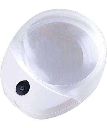 Magnifiers Magnifying Glass 10X Desktop Magnifier Portable Optical Lens with LED Light Loupe