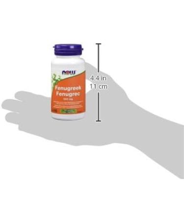 NOW Supplements Fenugreek 500mg Capsules 100 Count - Buy Online on GoSupps.com