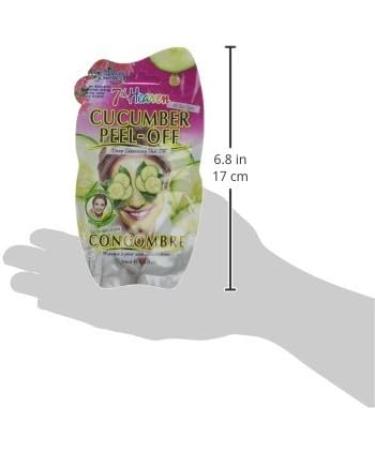  7th Heaven Montagne Jeunesse Peel-Off Mask Anti-Blackheads Cucumber - 15 ml - Buy Online on GoSupps.com